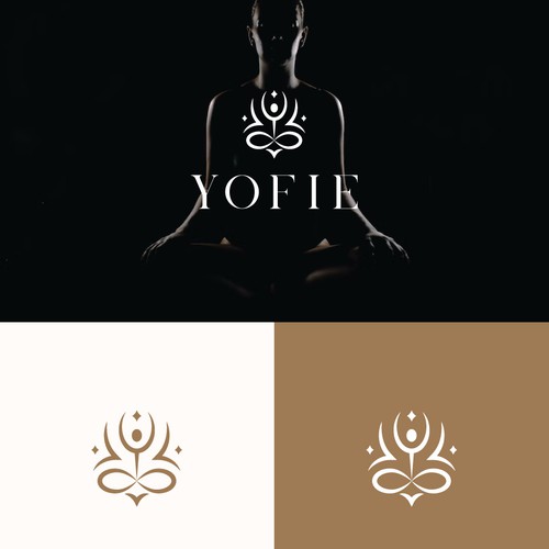 Yoga Meditation Spiritual Logo