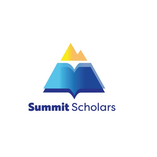 logo concept for a online school platform