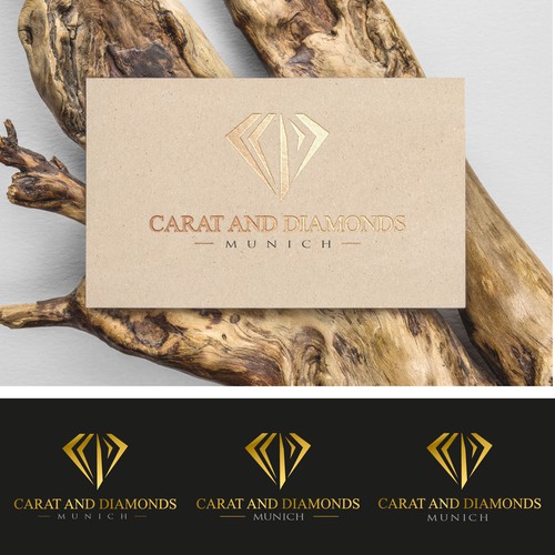 Carat and Diamonds Logo