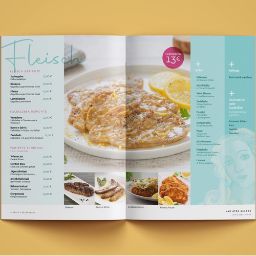 Menu Layout