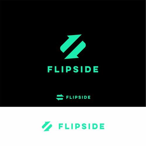 Modern logo concept for Flipside
