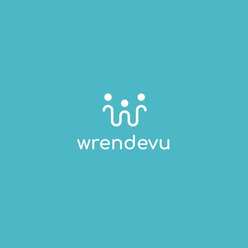 Wrendevu - Logo for a application connecting people