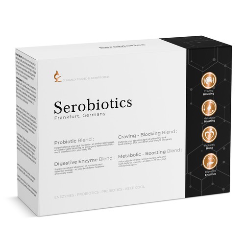 Serobiotics Packaging Label