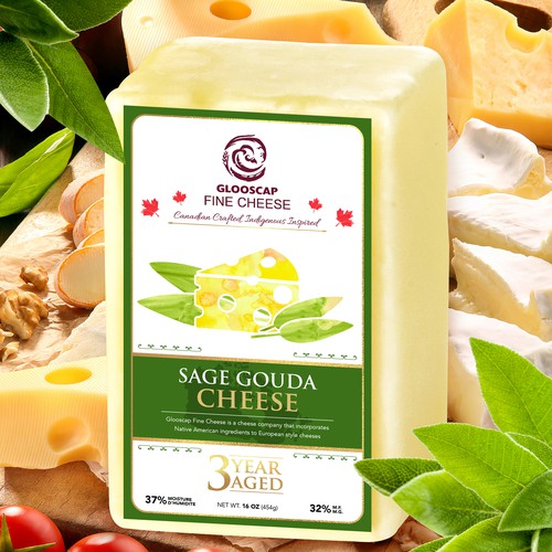 GLOOSCAP FINE CHEESE - Sage Gouda Cheese