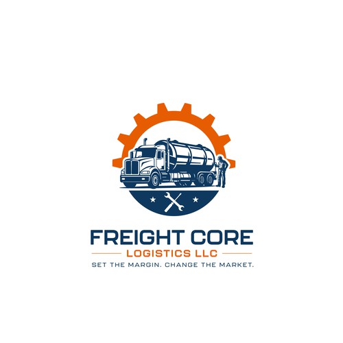 Creative logo for Freight Core Logistics LLC – Brand Identity Design