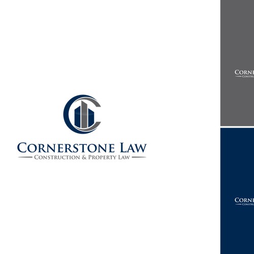 Design a sophisticated and professiona logo for a construction law firm