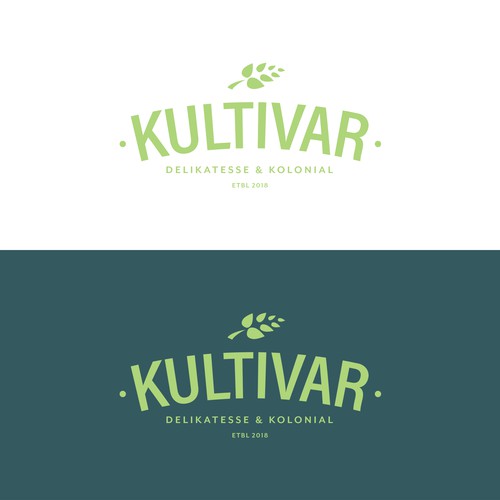 Logo concept for a local Norwegian food store