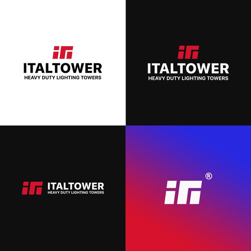  Logo design for Italtower.Italtower is specializes in the construction of lighting towers for multiple applications.