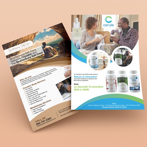 Cerule Flyer and Leaflet Design