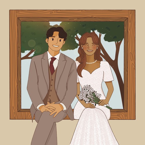 Wedding illustration