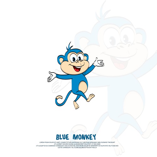 blue monkey