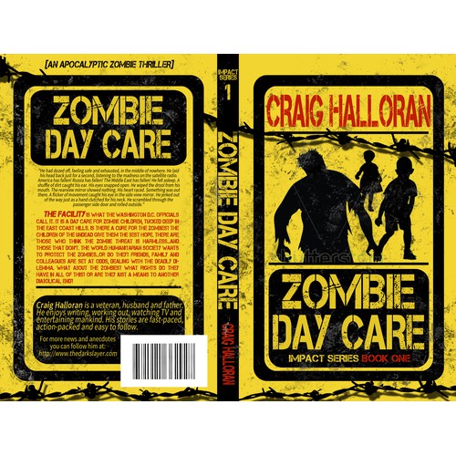 Zombie Book Cover Design - Full Pro Cover