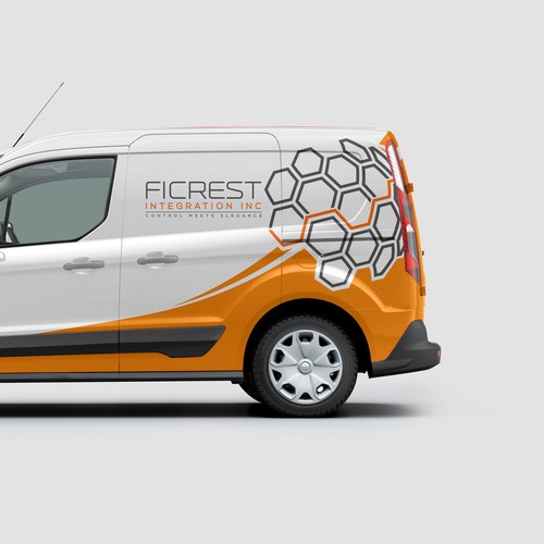 Ford transit wrap for Ficrest