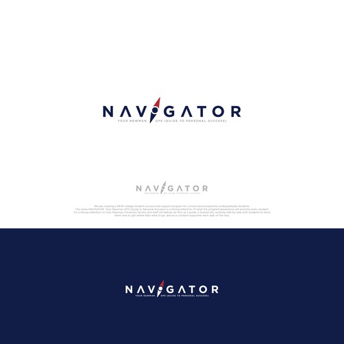 Simple logo for NAVIGATOR