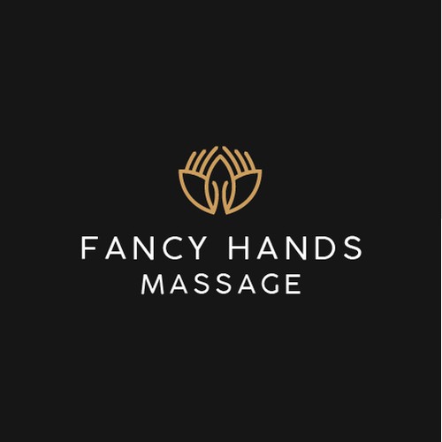 Minimal Logo Design for a Mobile Massage Business
