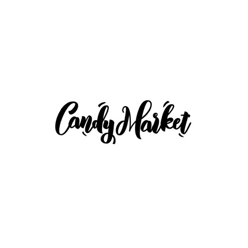 Logo for candy retail company