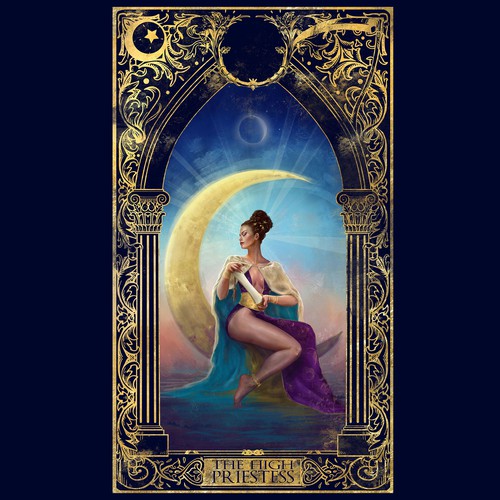 The High Priestess - tarot card