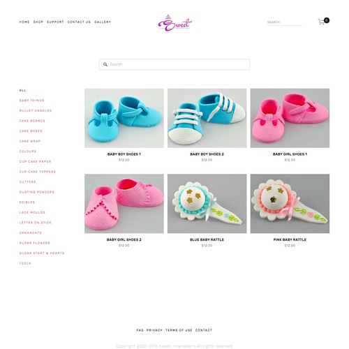 E-commerce for Cakes