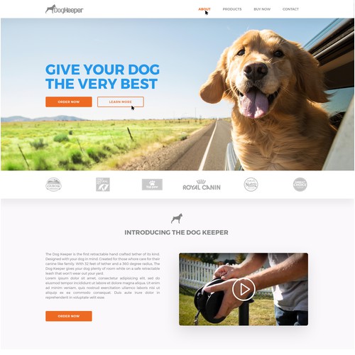 Website for dog keeper