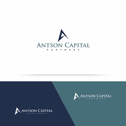 logo and business card for Antson Capital Partners