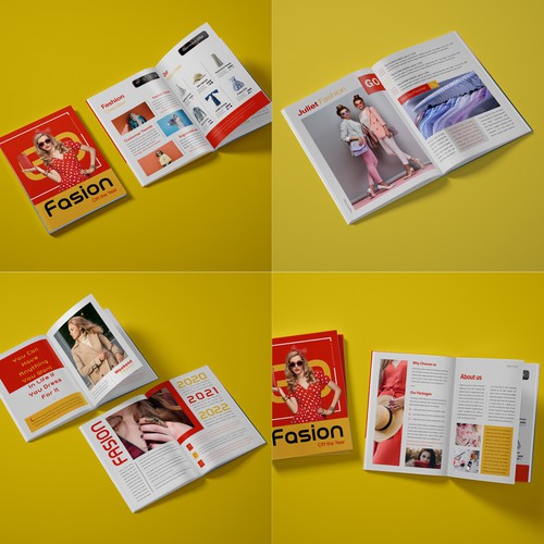 Catalog Design for Women Fashion