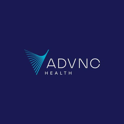 ADVNC Health Logo design