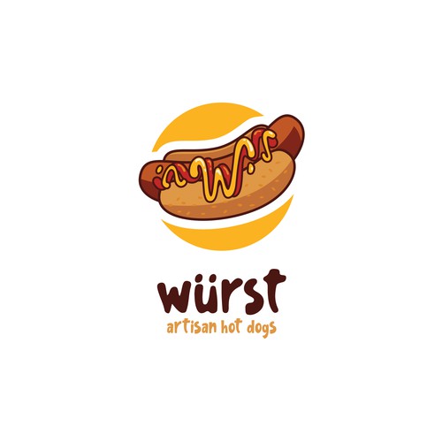 Hot Dog Logo