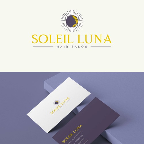 Logo concept for soleil luna