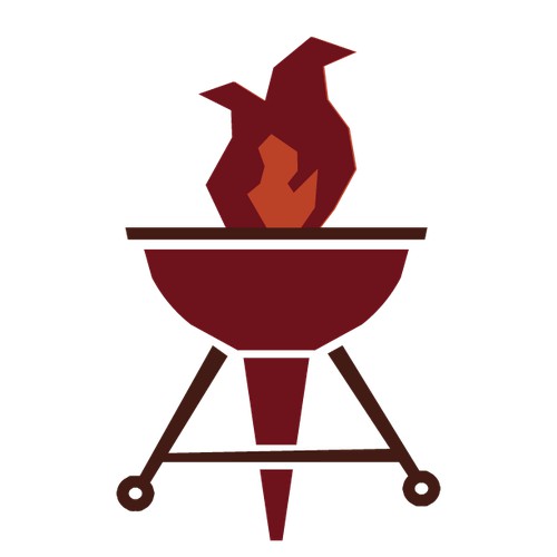 conceptual logo design for a greek grill