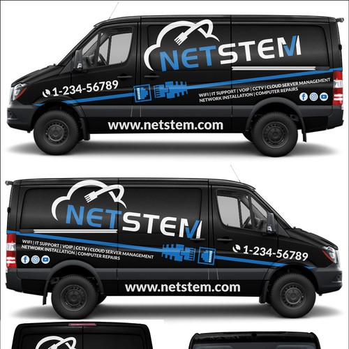 van wrap design