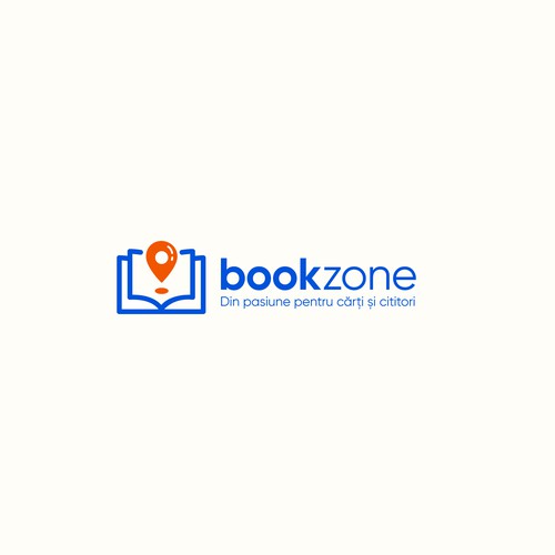 Logo for a E-commerce books website.