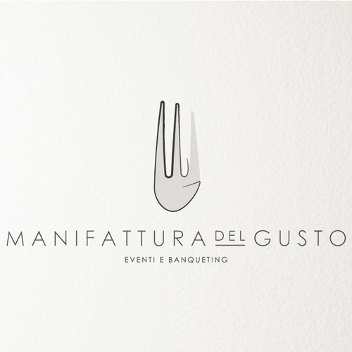 Logo for a catering company