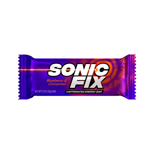 Sonic Fix Bar Packaging Design