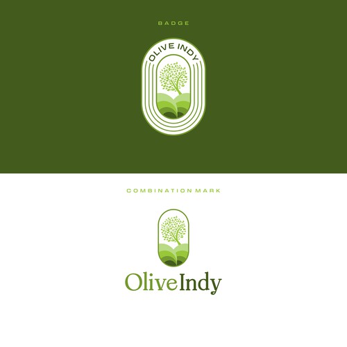 Olive Indy Logo Design