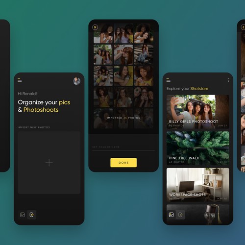 Album app UI Design