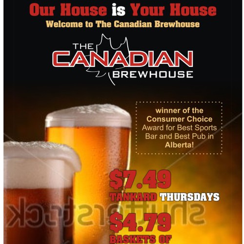 The Canadian Brewhouse - Tankard Thursdays!