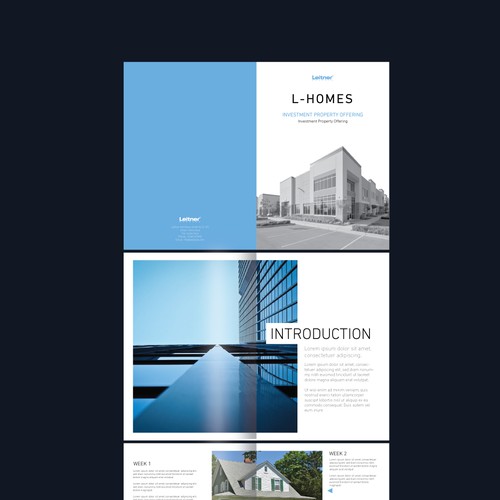 Created a quality real estate brochure for developers