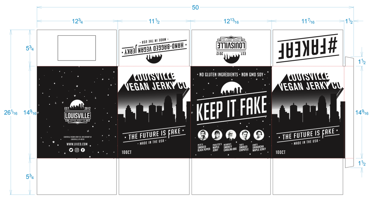 New shipping boxes (5 sizes) + 2 new toppins bag flavors