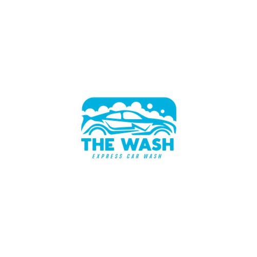 Logo concept for a car wash