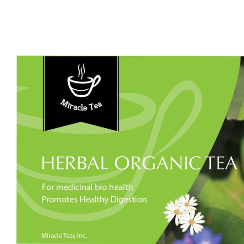 Miracle Teas needs a new product label