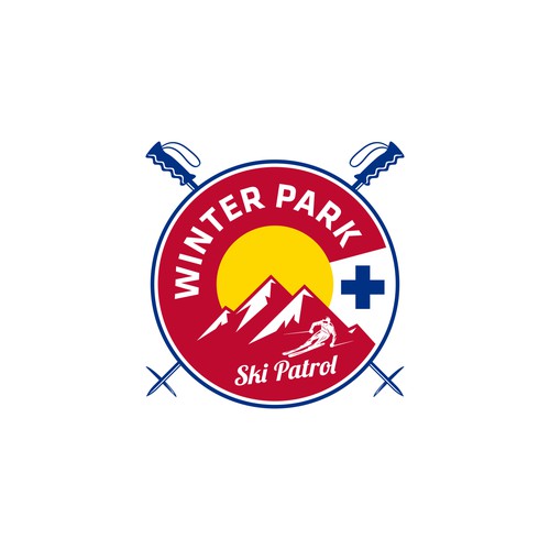 Won design for  Winter Park Ski Patrol