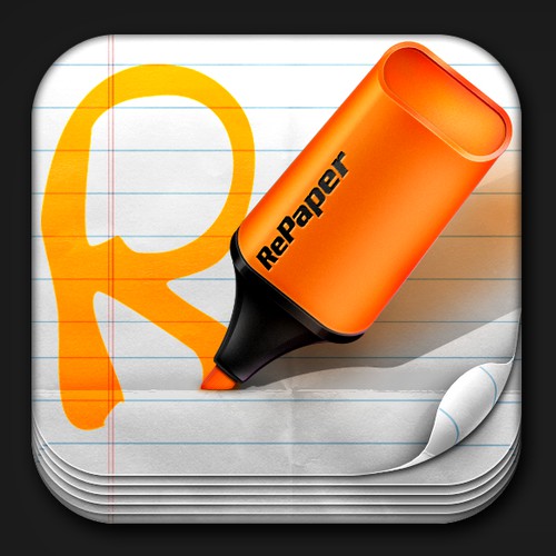RePaper iOS App icon
