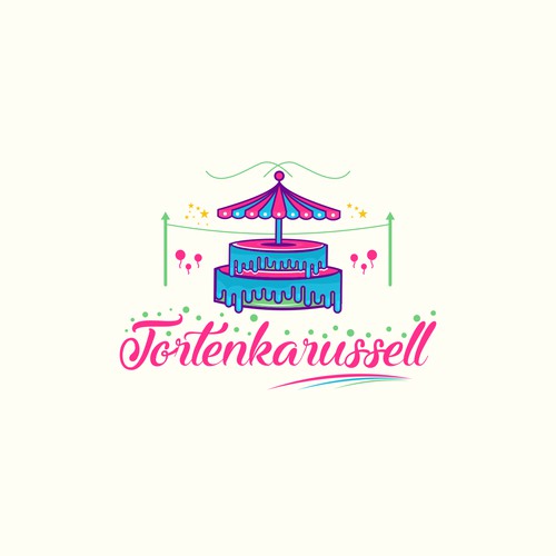 Probably the most delicious cakes in the world need the best logo ever
