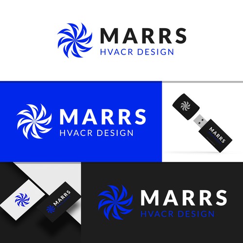 Logo redesign concept for Marrs HVACR Design