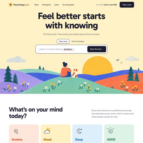 Psychology.com, a trusted psychology publisher: evolve the brand across 