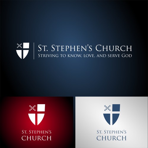 Winning design in a Church Logo contest