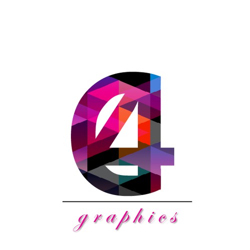 Geometric modern logo for Graphic Designing Company