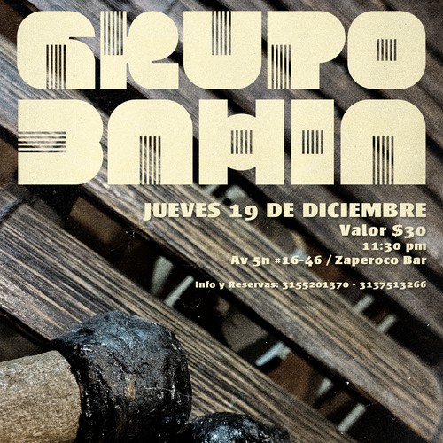 Concert poster