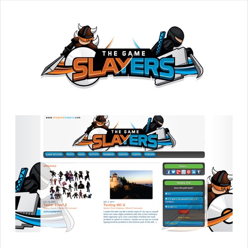 The Game Slayers logo!