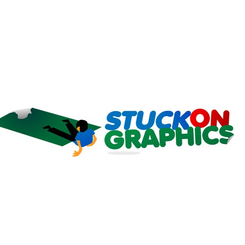 Create a new logo for Stuck on Graphics